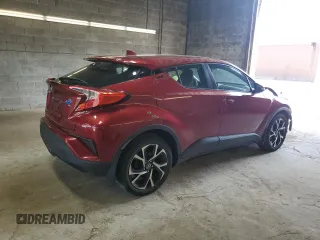 2018 Toyota C-HR XLE with VIN NMTKHMBX7JR032119, listed as a Copart auction lot 61007975 with 100,093 mi miles and Salvage title. Bid and sale history available at DreamBid. Image 3.