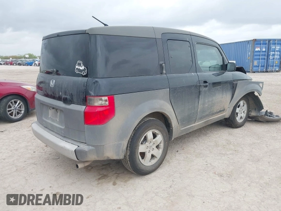 2003 Honda Element EX with VIN 5J6YH28583L017231, listed as a IAAI auction lot 41871596 with 208,768 mi miles and . Bid and sale history available at DreamBid. Image 4.