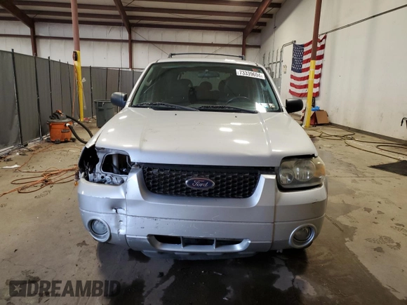 2006 Ford Escape Hybrid with VIN 1FMCU96H06KB01213, listed as a Copart auction lot 73339694 with 95,046 mi miles and Salvage Title. Bid and sale history available at carsss.com. Image 5.