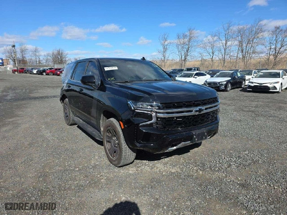 2022 Chevrolet Tahoe Commercial with VIN 1GNSKLED8NR178474, listed as a Copart auction lot 44544495 with 49,801 mi miles and Salvage Title. Bid and sale history available at carsss.com. Image 3.