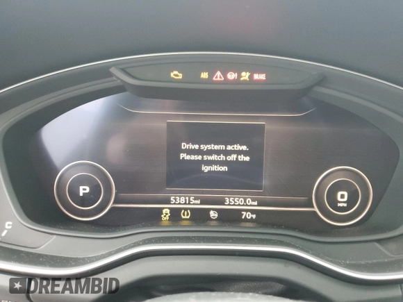 2018 Audi SQ5 Premium Plus with VIN WA1A4AFY9J2088218, listed as a Copart auction lot 66580264 with 53,815 mi miles and Salvage Title. Bid and sale history available at DreamBid. Image 9.