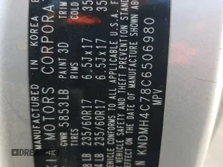 2012 Kia Sedona EX with VIN KNDMH4C78C6506980, listed as a Copart auction lot 52038595 with 137,916 mi miles and Salvage Title. Bid and sale history available at carsss.com. Image 15.