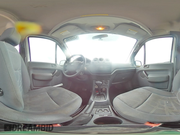 2010 Ford Transit Connect XLT with VIN NM0KS6BNXAT000034, listed as a Copart auction lot 54598985 with 133,444 mi miles and Salvage title. Bid and sale history available at DreamBid. Image 16.