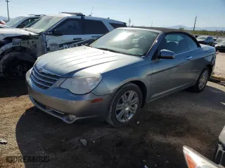 2008 Chrysler Sebring Limited with VIN 1C3LC65MX8N635006, listed as a Copart auction lot 73056414 with 129,443 mi miles and Salvage Title. Bid and sale history available at carsss.com. Image 1.