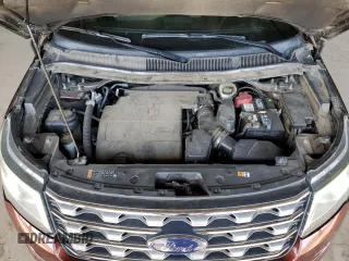 2016 Ford Explorer XLT with VIN 1FM5K7D85GGC05237, listed as a Copart auction lot 53132725 with 119,355 mi miles and Salvage Title. Bid and sale history available at carsss.com. Image 12.