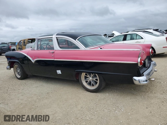 1955 Ford Crown Victoria z VIN U5FF179313, wystawiony jako Copart lot #74484004 z przebiegiem 804 mil mil oraz Nie do naprawy • Non repairable. Historia ofert i sprzedaży dostępna na DreamBid. Obrazek 2.