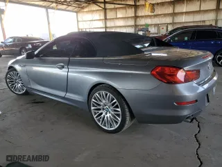 2012 BMW 6 Series 640i with VIN WBALW7C5XCDX58126, listed as a Copart auction lot 46287855 with 154,413 mi miles and Clean Title. Bid and sale history available at carsss.com. Image 2.
