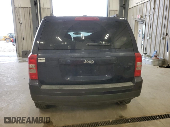 2017 Jeep Patriot Sport with VIN 1C4NJPBA4HD134399, listed as a Copart auction lot 72079814 with 113,035 mi miles and Salvage title. Bid and sale history available at DreamBid. Image 6.
