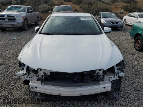 2015 Acura TLX Tech with VIN 19UUB1F50FA024033, listed as a Copart auction lot 50403095 with 84,342 mi miles and Salvage Title. Bid and sale history available at carsss.com. Image 5.