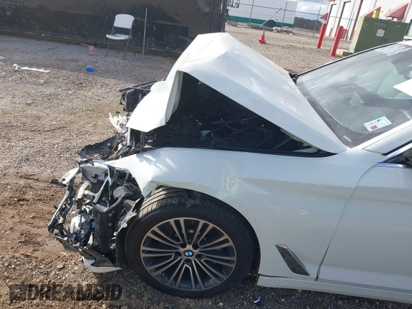 2018 BMW 5 Series 530i with VIN WBAJA5C5XJWA56855, listed as a IAAI auction lot 41128814 with Not Provided miles and . Bid and sale history available at DreamBid. Image 18.