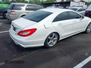 2013 Mercedes-Benz CLS-Class CLS 550 with VIN WDDLJ7DB2DA062813, listed as a IAAI auction lot 42124837 with 138,345 mi miles. Bid and sale history available at carsss.com. Image 4.
