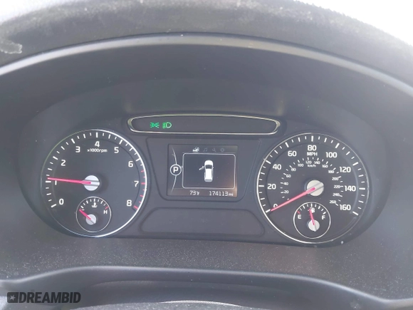 2016 Kia Sorento LX with VIN 5XYPG4A56GG140800, listed as a IAAI auction lot 41828064 with 174,113 mi miles. Bid and sale history available at carsss.com. Image 7.