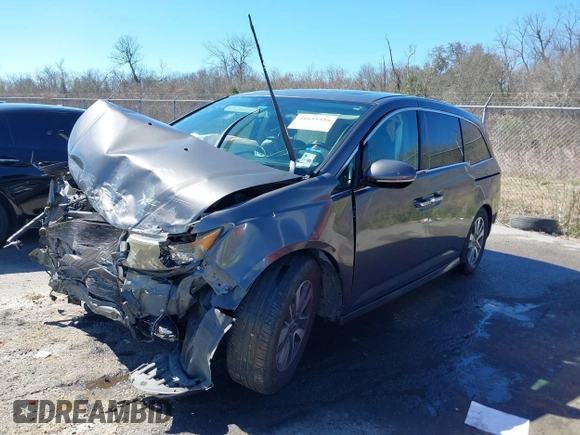 2016 Honda Odyssey Touring Elite with VIN 5FNRL5H97GB010275, listed as a IAAI auction lot 41655328 with Not Provided miles. Bid and sale history available at carsss.com. Image 17.