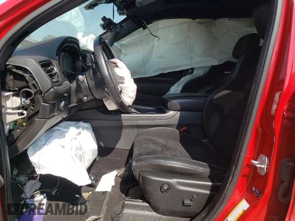 2021 Dodge Durango SRT Hellcat with VIN 1C4SDJH93MC815271, listed as a Copart auction lot 59269825 with 49,661 mi miles and Salvage title. Bid and sale history available at DreamBid. Image 7.