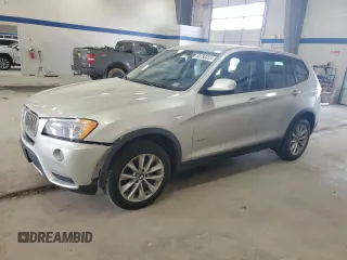 2013 BMW X3 xDrive28i with VIN 5UXWX9C52D0A27015, listed as a Copart auction lot 50790355 with 97,752 mi miles and Salvage Title. Bid and sale history available at carsss.com. Image 1.