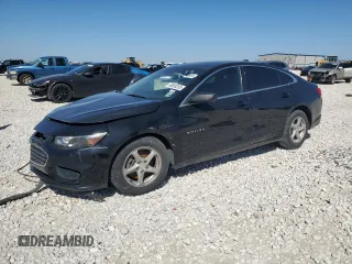 2017 Chevrolet Malibu LS with VIN 1G1ZB5ST8HF118921, listed as a Copart auction lot 46858255 with 101,790 mi miles and Salvage Title. Bid and sale history available at DreamBid. Image 1.