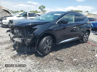 2023 Nissan Murano SV z VIN 5N1AZ2BS9PC104401, wystawiony jako Copart lot #57901955 z przebiegiem 73 038 mil mil oraz Szkoda całkowita • Salvage title. Historia ofert i sprzedaży dostępna na DreamBid. Obrazek 1.