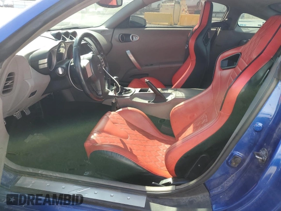 2003 Nissan 350Z Enthusiast with VIN JN1AZ34D43T103517, listed as a Copart auction lot 55512175 with 232,665 mi miles and Salvage Title. Bid and sale history available at carsss.com. Image 7.