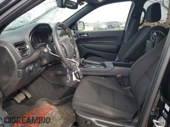 2023 Dodge Durango R/T with VIN 1C4SDJCT3PC657716, listed as a Copart auction lot 52312925 with 19,563 mi miles and Salvage title. Bid and sale history available at DreamBid. Image 7.