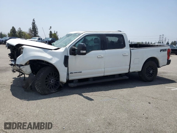 2021 Ford F-250 XL with VIN 1FT7W2BTXMED91036, listed as a Copart auction lot 58996015 with Not provided miles and Salvage title. Bid and sale history available at DreamBid. Image 1.