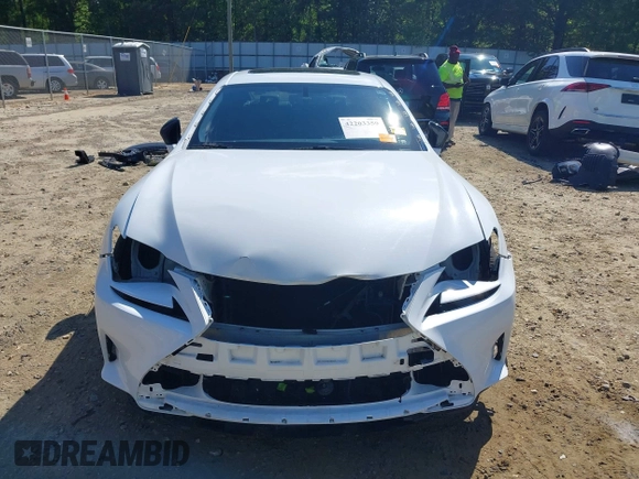 2016 Lexus RC 350 F Sport with VIN JTHHE5BC7G5012151, listed as a IAAI auction lot 42203359 with 124,389 mi miles and . Bid and sale history available at DreamBid. Image 13.