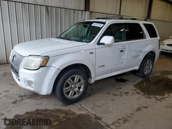 2008 Mercury Mariner Premier z VIN 4M2CU97188KJ23673, wystawiony jako Copart lot #64282185 z przebiegiem 198 511 mil mil oraz Szkoda całkowita • Salvage title. Historia ofert i sprzedaży dostępna na DreamBid. Obrazek 1.