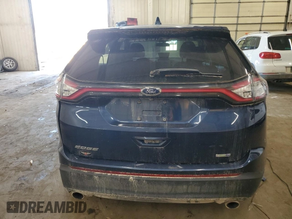 2017 Ford Edge SE with VIN 2FMPK4G94HBC42056, listed as a Copart auction lot 50370635 with 168,754 mi miles and Salvage Title. Bid and sale history available at carsss.com. Image 6.