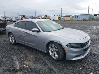 2016 Dodge Charger Road/Track with VIN 2C3CDXCT5GH250795, listed as a IAAI auction lot 40917879 with 108,768 mi miles. Bid and sale history available at carsss.com. Image 1.