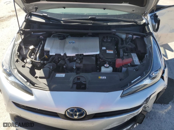 2022 Toyota Prius L Eco with VIN JTDKAMFU6N3160946, listed as a Copart auction lot 49359025 with 84,180 mi miles and Salvage Title. Bid and sale history available at carsss.com. Image 13.