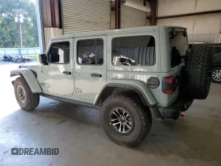 2024 Jeep Wrangler Rubicon X with VIN 1C4RJXFG5RW287542, listed as a Copart auction lot 72682924 with 5,792 mi miles and Salvage title. Bid and sale history available at DreamBid. Image 2.