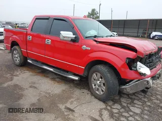 2009 Ford F-150 XL with VIN 1FTPW12V59FB27476, listed as a IAAI auction lot 40740162 with 279,902 mi miles. Bid and sale history available at carsss.com. Image 1.