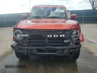 2023 Ford Bronco with VIN 1FMDE5BHXPLB99680, listed as a Copart auction lot 54232455 with 16,579 mi miles and Salvage Title. Bid and sale history available at DreamBid. Image 5.