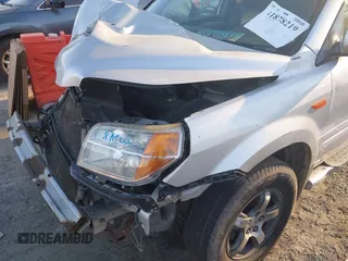 2006 Honda Pilot EX-L with VIN 2HKYF18776H553104, listed as a IAAI auction lot 41878219 with 265,894 mi miles and . Bid and sale history available at DreamBid. Image 6.