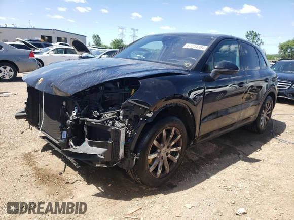 2021 Porsche Cayenne E-Hybrid с VIN WP1AE2AY0MDA24527, выставлен на аукционе Copart как лот 57754264 с пробегом 18 298 миль миль и Списание • Salvage title. История ставок и продаж доступна на DreamBid. Изображение 1.