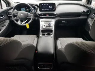 2021 Hyundai Santa Fe Hybrid Blue with VIN KM8S2DA1XMU006125, listed as a Copart auction lot 76073644 with 30,357 mi miles and Salvage Title. Bid and sale history available at carsss.com. Image 8.