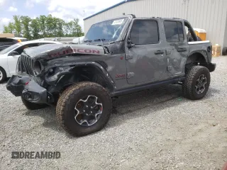 2023 Jeep Wrangler Rubicon с VIN 1C4HJXFG2PW654115, выставлен на аукционе Copart как лот 47478995 с пробегом 30 794 миль миль и Списание • Salvage title. История ставок и продаж доступна на DreamBid. Изображение 1.