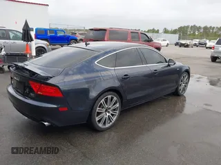2012 Audi A7 3.0 Premium Plus with VIN WAUYGAFC6CN126289, listed as a IAAI auction lot 41945024 with 126,465 mi miles. Bid and sale history available at carsss.com. Image 4.