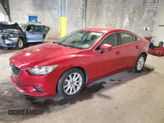 2017 Mazda 6 Sport z VIN JM1GL1U5XH1127345, wystawiony jako Copart lot #56196575 z przebiegiem 131 059 mil mil oraz Szkody całkowita. Historia ofert i sprzedaży dostępna na DreamBid. Obrazek 1.