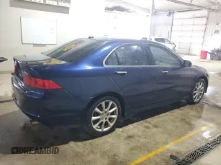 2006 Acura TSX with VIN JH4CL96886C020573, listed as a Copart auction lot 63776675 with 232,448 mi miles and Salvage title. Bid and sale history available at DreamBid. Image 3.