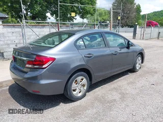 2013 Honda Civic LX with VIN 19XFB2F53DE041982, listed as a IAAI auction lot 42356828 with 127,350 mi miles and . Bid and sale history available at DreamBid. Image 4.