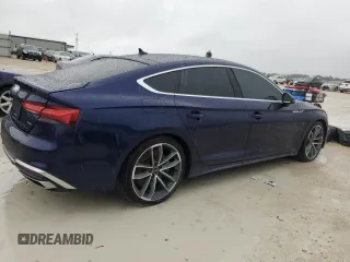 2023 Audi A5 Sportback S line Premium z VIN WAUDACF54PA049206, wystawiony jako Copart lot #74617084 z przebiegiem Nie podano mil oraz Nie do naprawy • Non repairable. Historia ofert i sprzedaży dostępna na DreamBid. Obrazek 3.