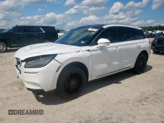 2021 Lincoln Corsair Reserve z VIN 5LMCJ2D96MUL21210, wystawiony jako Copart lot #59164185 z przebiegiem 57 578 mil mil oraz Szkoda całkowita • Salvage title. Historia ofert i sprzedaży dostępna na DreamBid. Obrazek 1.