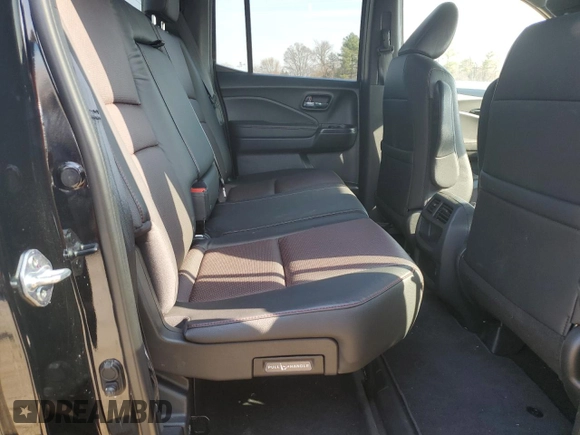 2023 Honda Ridgeline Black Edition with VIN 5FPYK3F85PB019576, listed as a Copart auction lot 48588305 with 56,563 mi miles and Salvage title. Bid and sale history available at DreamBid. Image 10.