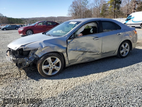 2010 Acura TSX with VIN JH4CU2F67AC031320, listed as a Copart auction lot 48221555 with 267,916 mi miles and Salvage Title. Bid and sale history available at carsss.com. Image 1.