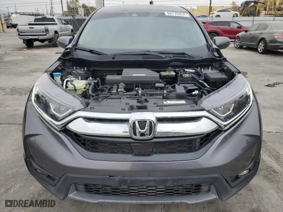 2019 Honda CR-V EX-L with VIN JHLRW2H84KX011642, listed as a Copart auction lot 86776954 with 70,969 mi miles and Salvage Title. Bid and sale history available at carsss.com. Image 5.
