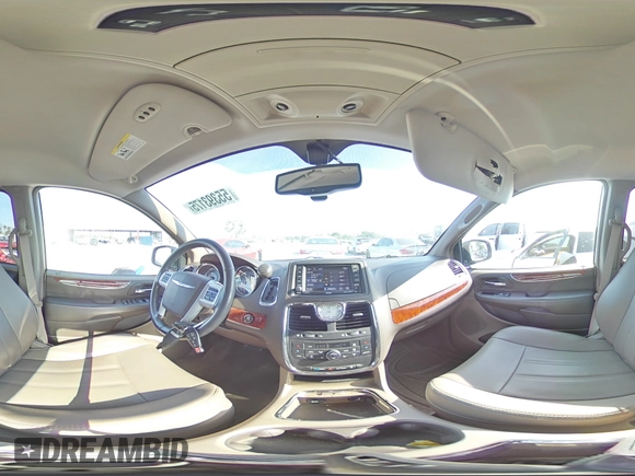 2015 Chrysler Town & Country Touring L with VIN 2C4RC1CGXFR522078, listed as a Copart auction lot 55393175 with 74,357 mi miles and Salvage Title. Bid and sale history available at DreamBid. Image 15.