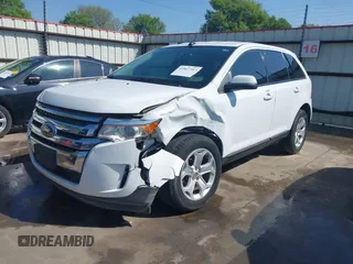 2014 Ford Edge SEL with VIN 2FMDK3JC9EBB54536, listed as a IAAI auction lot 41867367 with 127,929 mi miles. Bid and sale history available at carsss.com. Image 22.