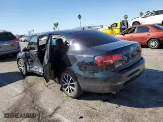 2018 Volkswagen Jetta 1.4T SE with VIN 3VWDB7AJ6JM259647, listed as a Copart auction lot 46266195 with 107,080 mi miles and Salvage Title. Bid and sale history available at carsss.com. Image 2.