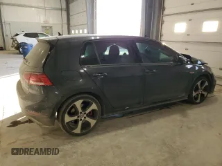 2019 Volkswagen Golf GTI S with VIN 3VW6T7AU3KM015827, listed as a Copart auction lot 88968465 with 0 mi miles and Salvage Title. Bid and sale history available at carsss.com. Image 3.