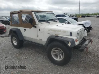1998 Jeep Wrangler SE with VIN 1J4FY29P6WP796472, listed as a Copart auction lot 54879025 with 118,664 mi miles and Salvage title. Bid and sale history available at DreamBid. Image 4.